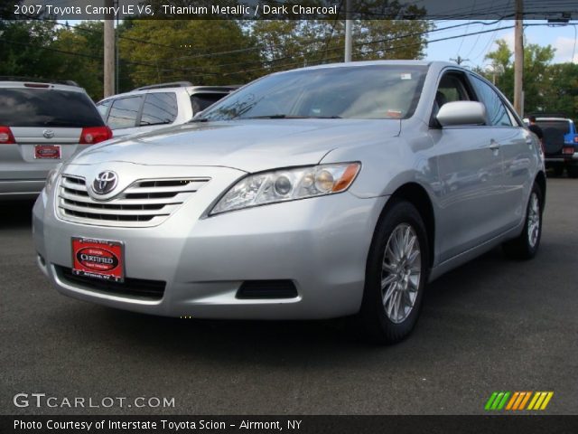 2007 Toyota Camry LE V6 in Titanium Metallic