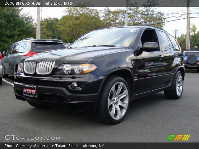 2006 BMW X5 4.8is in Jet Black