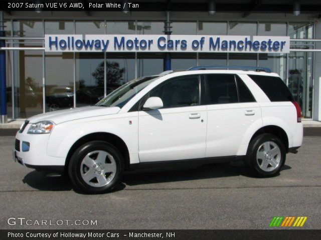2007 Saturn VUE V6 AWD in Polar White