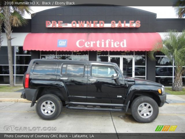 2008 Hummer H3 X in Black