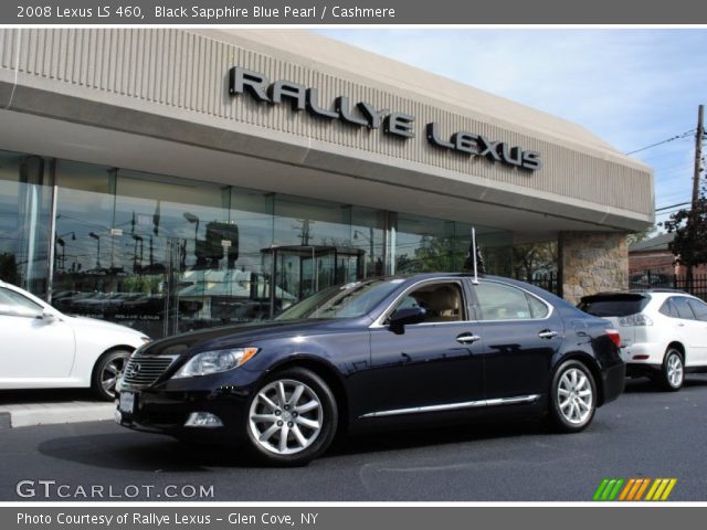 2008 Lexus LS 460 in Black Sapphire Blue Pearl