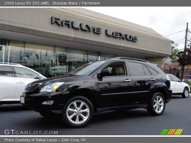 2009 Lexus RX 350 AWD in Obsidian Black