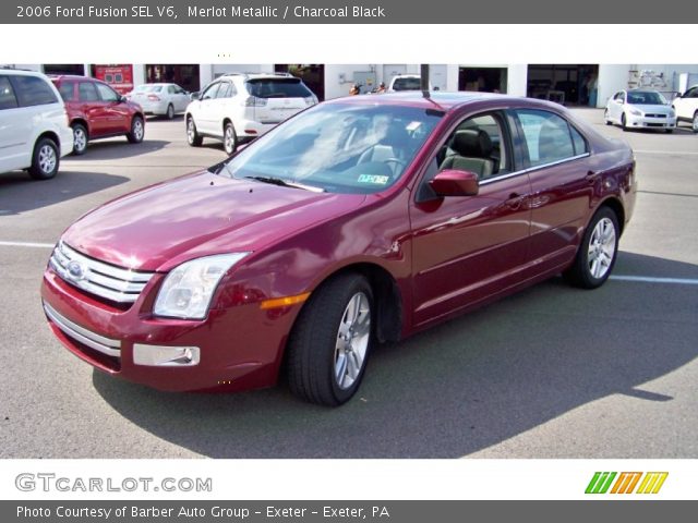 2006 Ford Fusion SEL V6 in Merlot Metallic