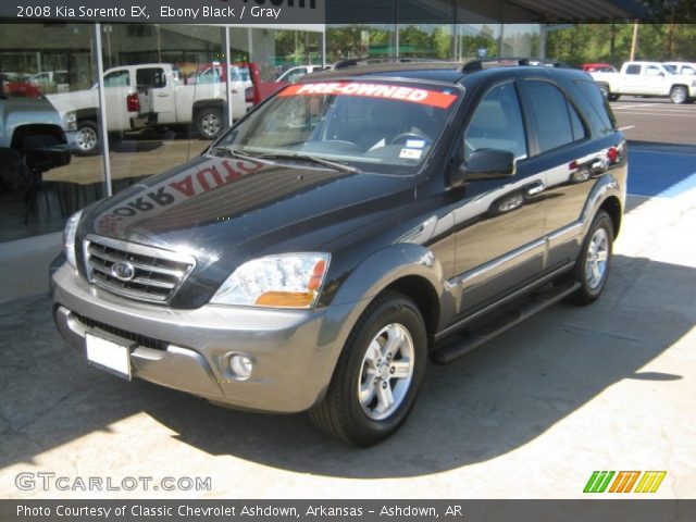 2008 Kia Sorento EX in Ebony Black