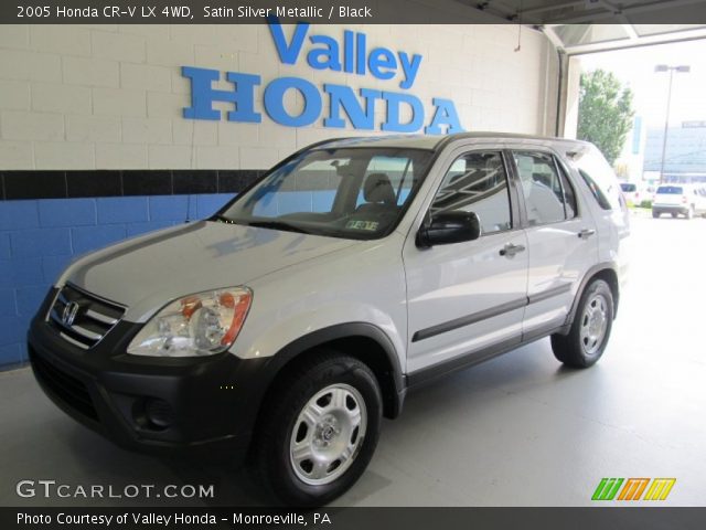 2005 Honda CR-V LX 4WD in Satin Silver Metallic