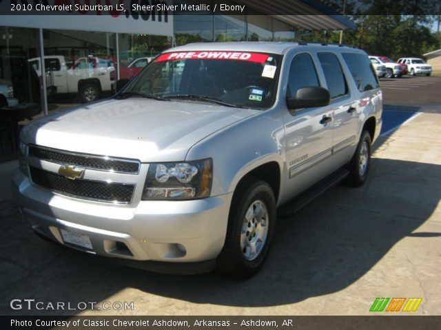2010 Chevrolet Suburban LS in Sheer Silver Metallic