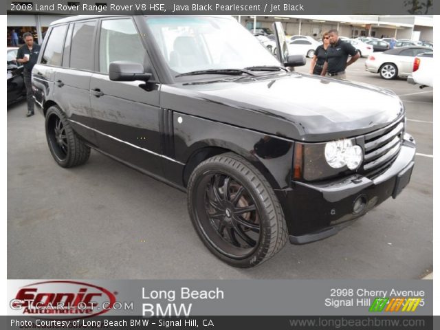 2008 Land Rover Range Rover V8 HSE in Java Black Pearlescent