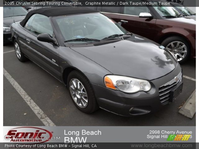 2005 Chrysler Sebring Touring Convertible in Graphite Metallic