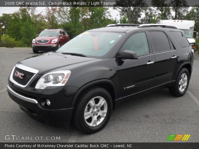 2008 GMC Acadia SLE in Carbon Black Metallic
