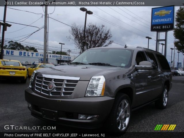 2011 Cadillac Escalade ESV Premium AWD in Mocha Steel Metallic