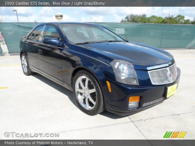 2003 Cadillac CTS Sedan in Blue Onyx