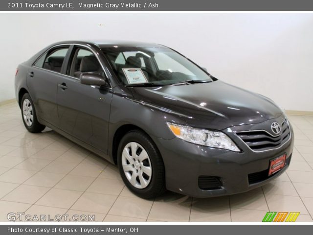 2011 Toyota Camry LE in Magnetic Gray Metallic