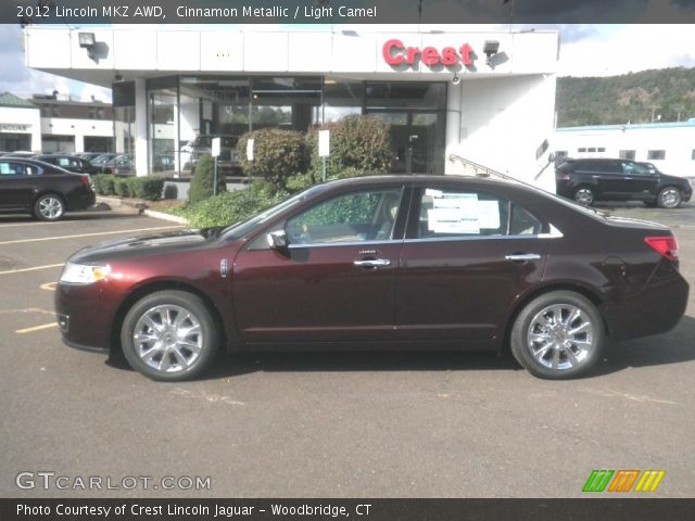 2012 Lincoln MKZ AWD in Cinnamon Metallic