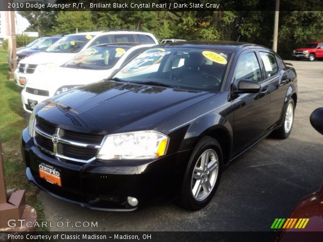 2010 Dodge Avenger R/T in Brilliant Black Crystal Pearl