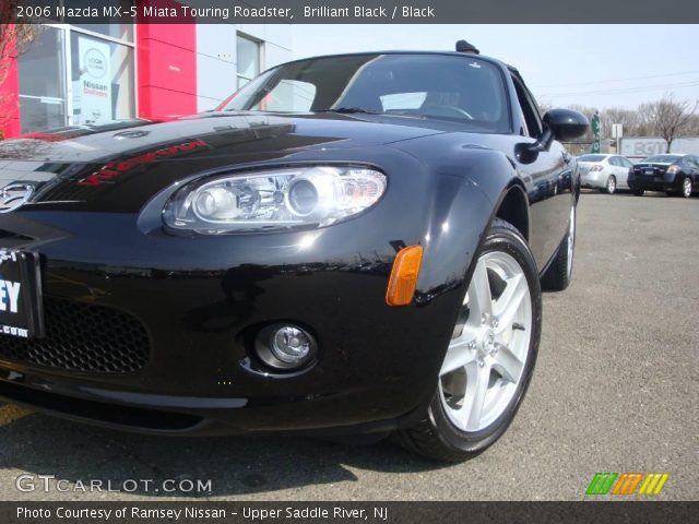 2006 Mazda MX-5 Miata Touring Roadster in Brilliant Black