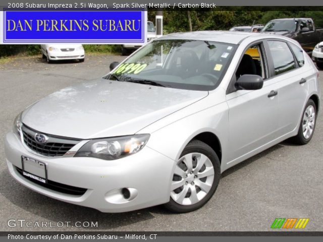 2008 Subaru Impreza 2.5i Wagon in Spark Silver Metallic