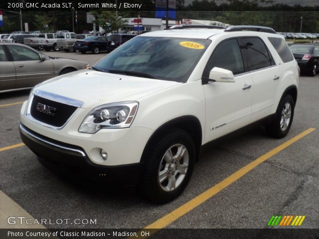 2008 GMC Acadia SLT in Summit White