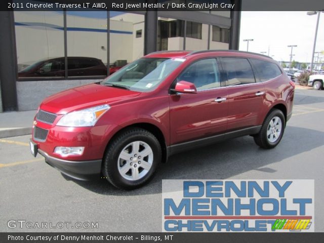 2011 Chevrolet Traverse LT AWD in Red Jewel Metallic