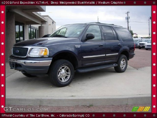2001 Ford Expedition XLT 4x4 in Deep Wedgewood Blue Metallic