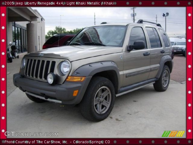 2005 Jeep Liberty Renegade 4x4 in Light Khaki Metallic