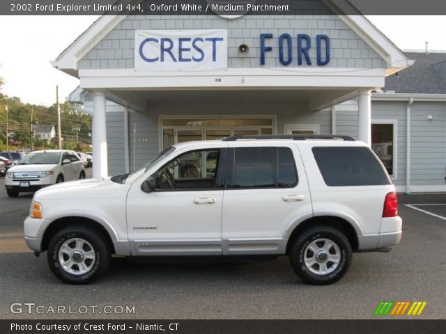 2002 Ford Explorer Limited 4x4 in Oxford White