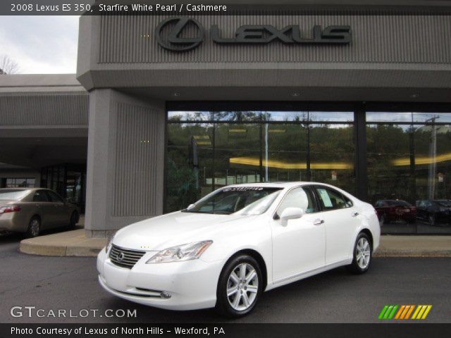 2008 Lexus ES 350 in Starfire White Pearl