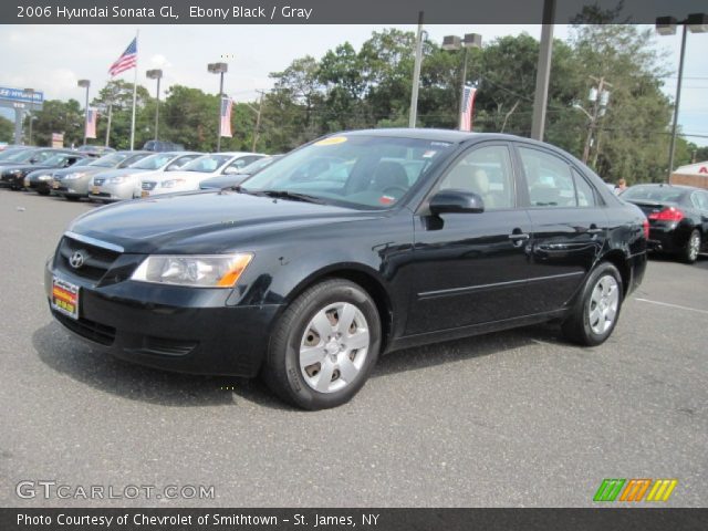 2006 Hyundai Sonata GL in Ebony Black