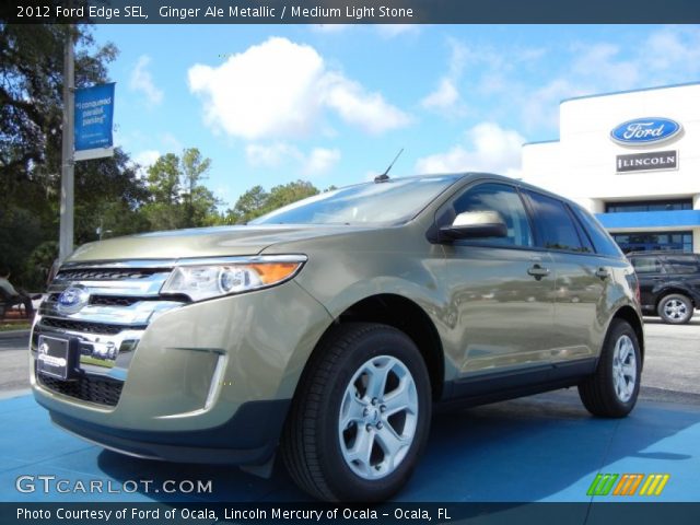 2012 Ford Edge SEL in Ginger Ale Metallic