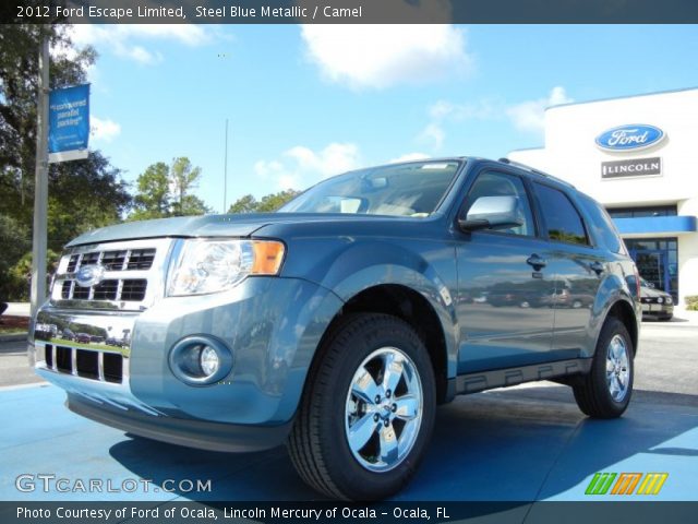 2012 Ford Escape Limited in Steel Blue Metallic