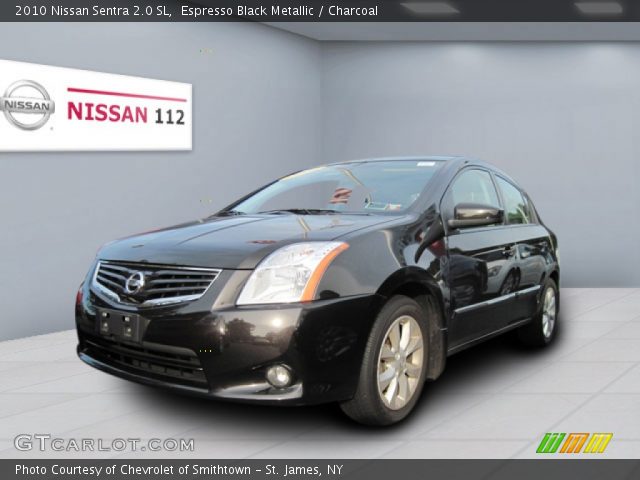 2010 Nissan Sentra 2.0 SL in Espresso Black Metallic