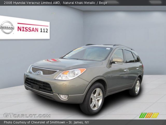 2008 Hyundai Veracruz Limited AWD in Natural Khaki Metallic