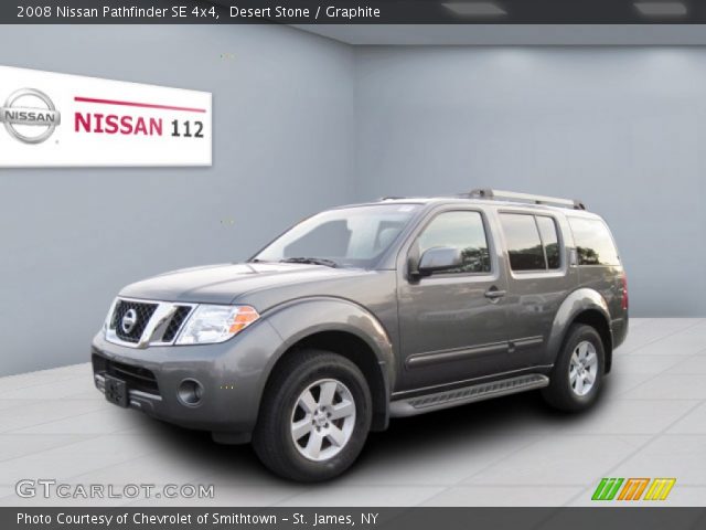 2008 Nissan Pathfinder SE 4x4 in Desert Stone