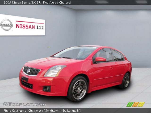 2009 Nissan Sentra 2.0 SR in Red Alert