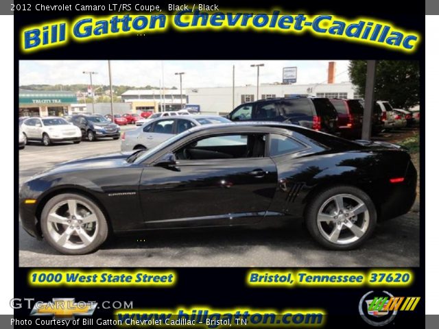 2012 Chevrolet Camaro LT/RS Coupe in Black