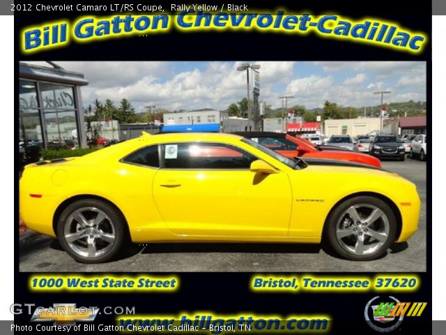 2012 Chevrolet Camaro LT/RS Coupe in Rally Yellow