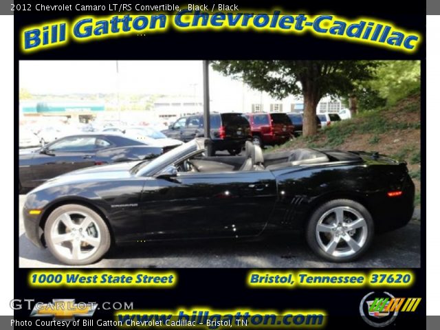 2012 Chevrolet Camaro LT/RS Convertible in Black