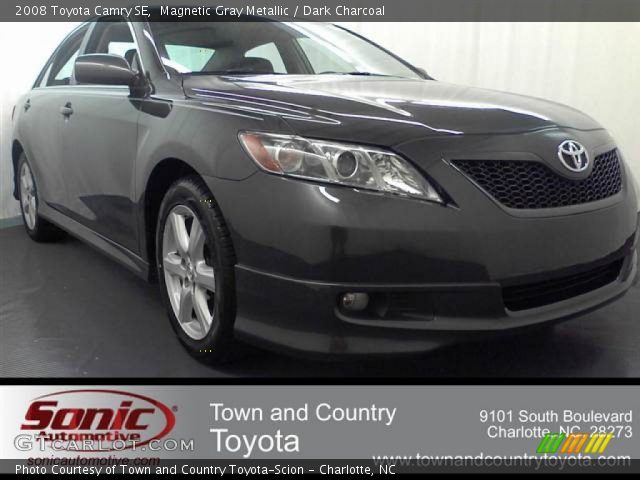 2008 Toyota Camry SE in Magnetic Gray Metallic