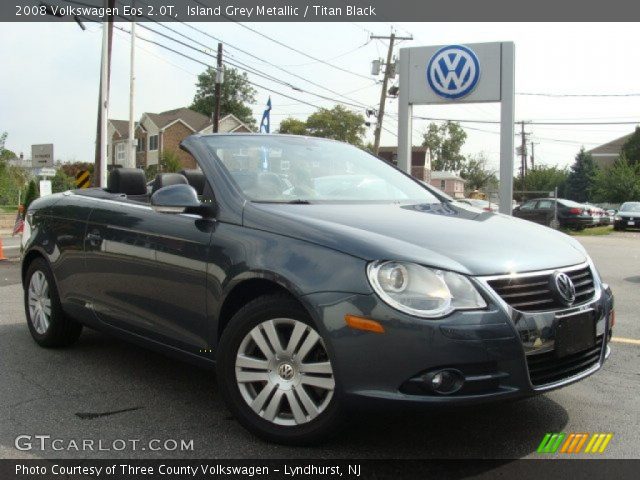 2008 Volkswagen Eos 2.0T in Island Grey Metallic