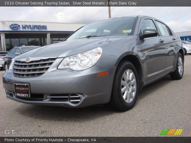 2010 Chrysler Sebring Touring Sedan in Silver Steel Metallic