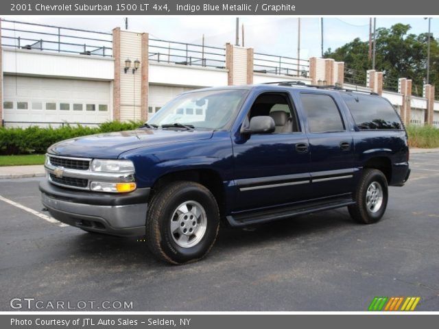 2001 Chevrolet Suburban 1500 LT 4x4 in Indigo Blue Metallic