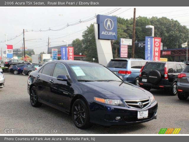 2006 Acura TSX Sedan in Royal Blue Pearl