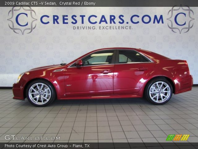 2009 Cadillac CTS -V Sedan in Crystal Red