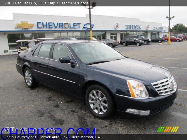 2008 Cadillac DTS  in Blue Chip