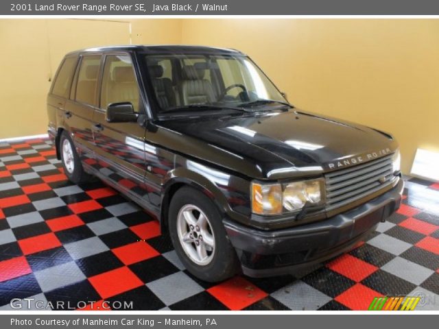 2001 Land Rover Range Rover SE in Java Black