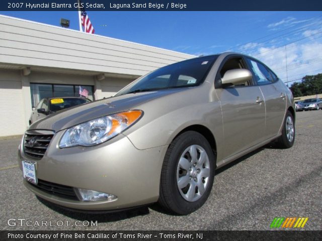 2007 Hyundai Elantra GLS Sedan in Laguna Sand Beige