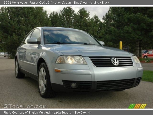 2001 Volkswagen Passat GLX V6 4Motion Sedan in Blue Silver Metallic