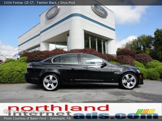 2009 Pontiac G8 GT in Panther Black