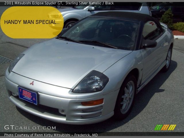 2001 Mitsubishi Eclipse Spyder GT in Sterling Silver Metallic