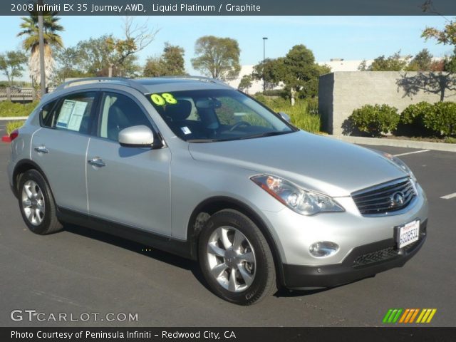 2008 Infiniti EX 35 Journey AWD in Liquid Platinum