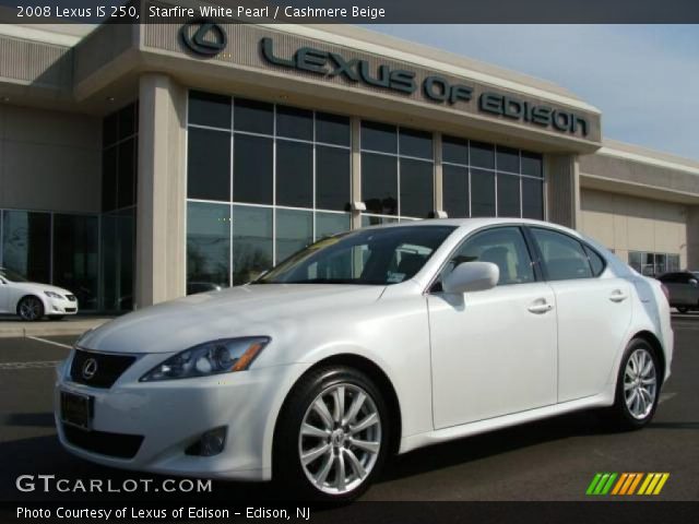 2008 Lexus IS 250 in Starfire White Pearl